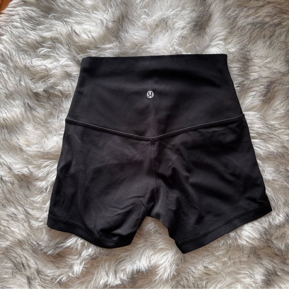 lululemon athletica Black Bike Shorts